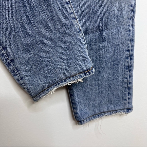 MADEWELL Tomboy Straight Light Wash Denim Jeans - Picture 4 of 7